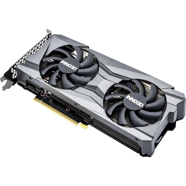 Відеокарта Inno3D GeForce RTX 3060 Twin X2 OC 8GB GDDR6 (N30602-08D6X-11902130) - Фото 3 Відеокарта Inno3D GeForce RTX 3060 Twin X2 OC 8GB GDDR6 (N30602-08D6X-11902130) - изображение 3