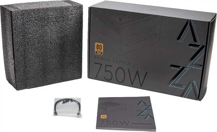 БЖ для ПК Azza 750W (PSAZ-750G) 80+ Gold - изображение 2