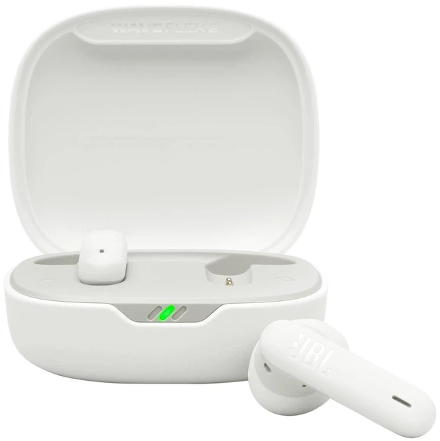 Навушники JBL Wave Flex 2 White (JBLWFLEX2WHT) - Фото 4 Навушники JBL Wave Flex 2 White (JBLWFLEX2WHT) - изображение 4