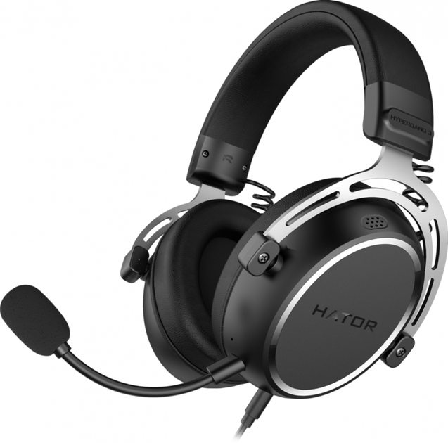 Навушники Hator Hypergang 3 Hi-Res Black (ESH05) - Фото 2 Навушники Hator Hypergang 3 Hi-Res Black (ESH05) - изображение 2