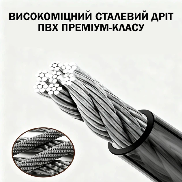 Смарт замок с стальной цепью и сигнализацией на велосипед, мотоцикл, мопед Красный - изображение 4