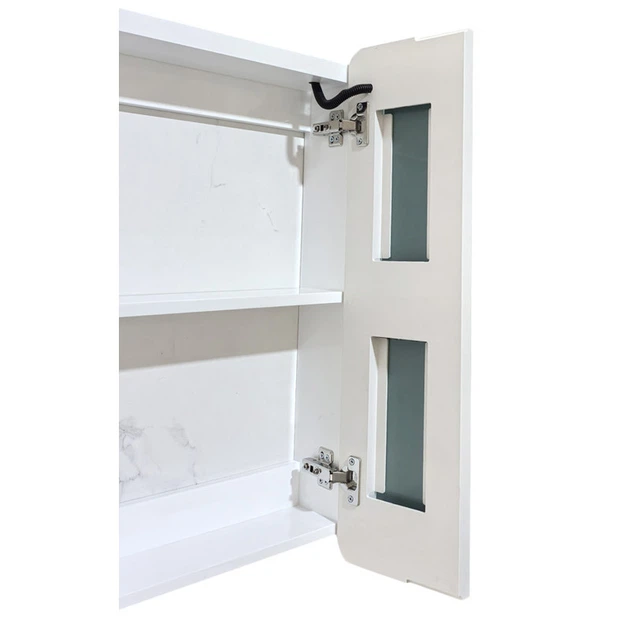 Зеркальный шкафчик Mixxus Premium Olivary CM01-60x70x13 с LED Touch, диммером, регулятором яркости (MI8294) - изображение 5