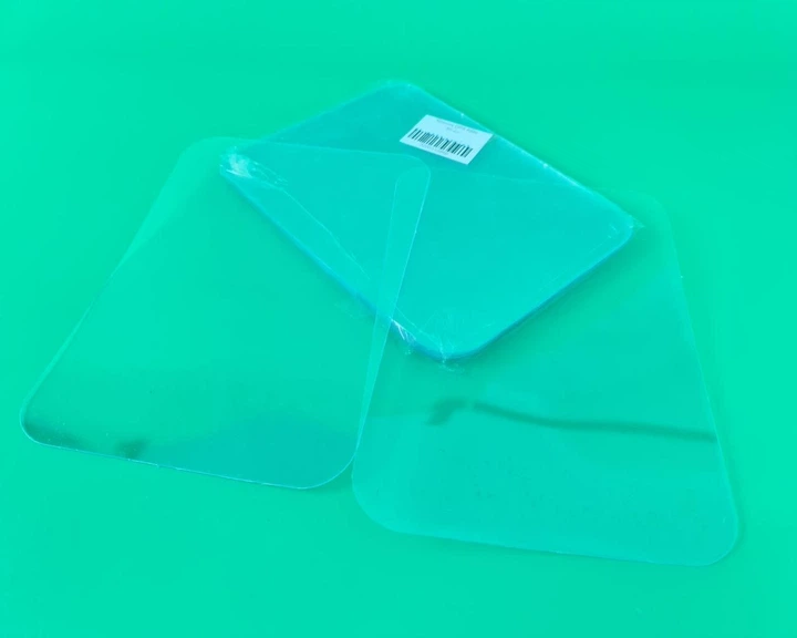 Крышка из PET пластика для алюминиевого контейнера SP88L, 100 шт, прямоугольная для еды, доставки и хранения, плотная посадка - изображение 2