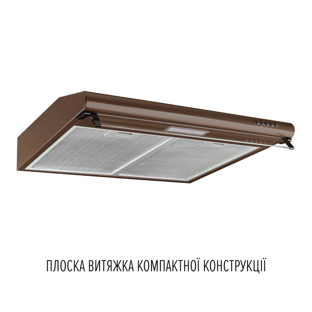 Вытяжка плоская Perfelli PL 6144 Dark BR LED - изображение 2