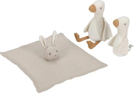 Zestaw zabawek Little Dutch Newborn Naturals 3 szt LD8452 (8713291884526) - obraz 2