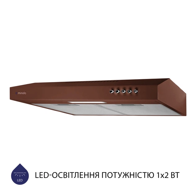 Витяжка плоска Minola HPL 513 BR - Фото 8 Витяжка плоска Minola HPL 513 BR - зображення 8