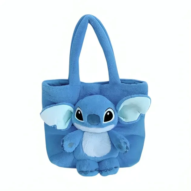 Плюшева сумка іграшка Stitch 35 см - Фото 1 Плюшева сумка іграшка Stitch 35 см - зображення 1