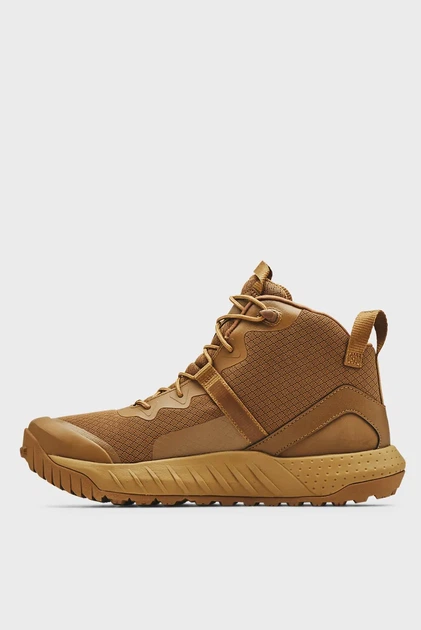 Чоловічі коричневі черевики UA Micro G Valsetz Mid Under Armour 44 3023741-200 - Фото 4 Чоловічі коричневі черевики UA Micro G Valsetz Mid Under Armour 44 3023741-200 - зображення 4