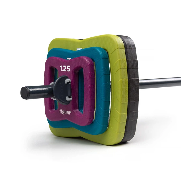 Tarcza do sztangi butterfly Tiguar V2 7.5 kg 2 szt. TI-PG006V2 (5902860493716) - obraz 2