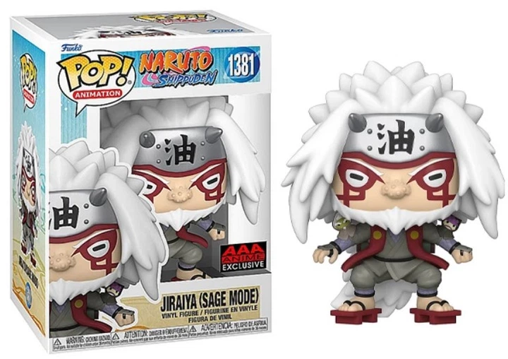 Фигурка Фанко Джирайя Наруто №1381 Naruto Shippuden Jiraiya Sage Mode AAA Anime Exclusive Funko EX66477 - Фото 1 Фигурка Фанко Джирайя Наруто №1381 Naruto Shippuden Jiraiya Sage Mode AAA Anime Exclusive Funko EX66477 - изображение 1