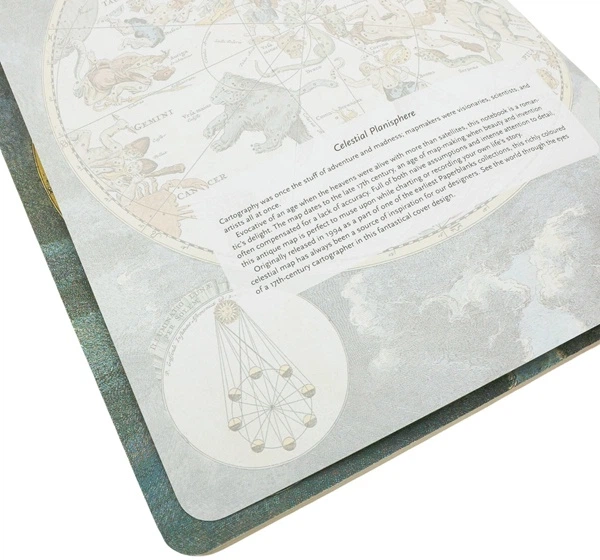 Записная книжка Paperblanks Cahier Небесная Планисфера А4 80 страниц в точку (9780349714363) - изображение 2