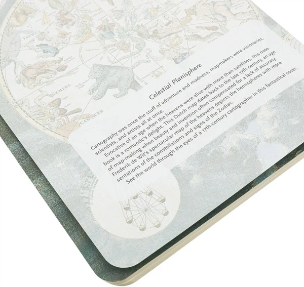Записник Paperblanks Cahier Небесна Планісфера А5 80 сторінок в точку (9780349714400) - зображення 2
