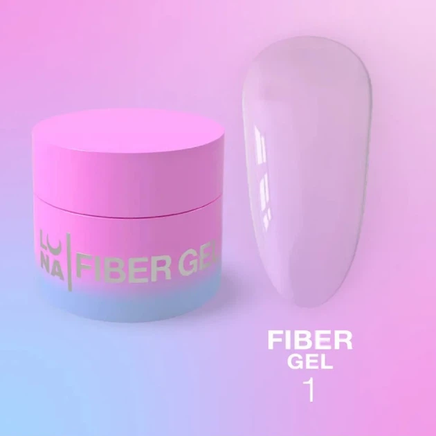 LUNA Fiber Gel Гель для ремонту тріщин №1, 5 мл - Фото 2 LUNA Fiber Gel Гель для ремонту тріщин №1, 5 мл - изображение 2