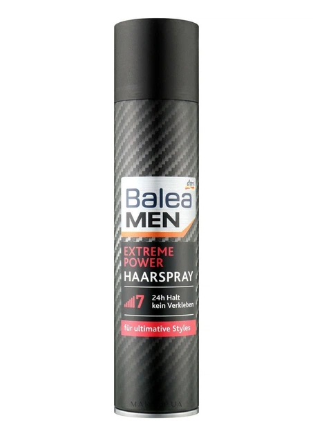 Лак для волосся Balea Men Extreme Power 7 300 мл - Фото 1 Лак для волосся Balea Men Extreme Power 7 300 мл - изображение 1