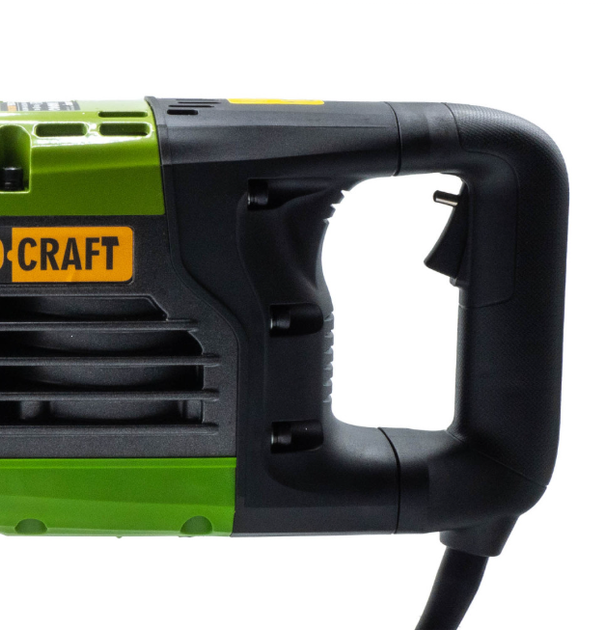 Бесщеточный отбойный молоток Procraft 1200 Вт, 50 Дж, 1400 уд/мин, HEX патрон, кабель 3 м, вес 22 кг - изображение 6