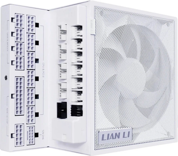 Блок питания Lian Li Edge Gold 1000W White with Hub, EU Cord (G9P.EG1000G.WH00.EU) ( 17672 ) - Фото 5 Блок питания Lian Li Edge Gold 1000W White with Hub, EU Cord (G9P.EG1000G.WH00.EU) ( 17672 ) - изображение 5
