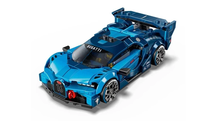 Конструктор LEGO Speed Champions Спортивний автомобіль Bugatti Vision GT Hyper 284 деталей (77253) - Фото 5 Конструктор LEGO Speed Champions Спортивний автомобіль Bugatti Vision GT Hyper 284 деталей (77253) - зображення 5