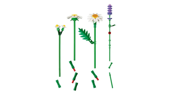 Конструктор LEGO Botanicals Ромашки 133 детали (11508) - изображение 8