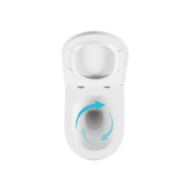 Готовое решение Qtap для ванной комнаты: подвесной унитаз Taurus Ultra Quiet 515×360×350+ комплект инсталляции Nest 4в1 (линейная клавиша Matt Black) - изображение 6