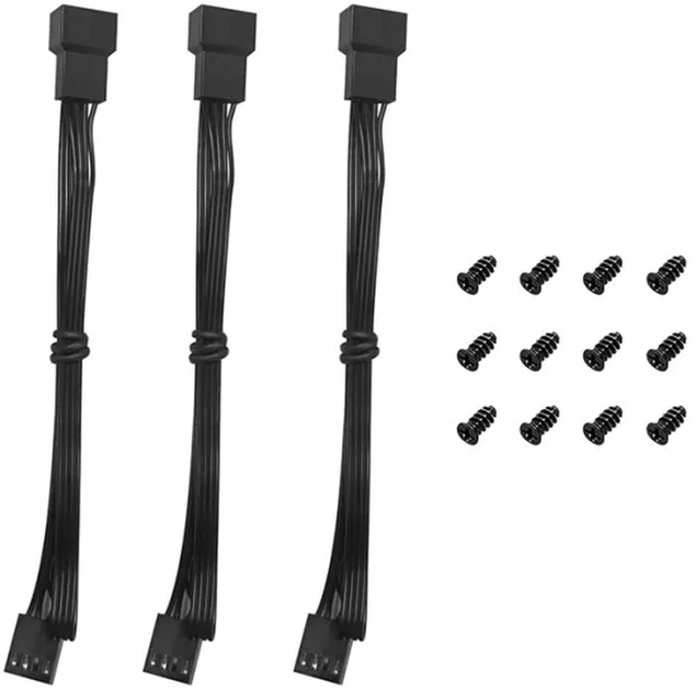 Zestaw wentylatorów DeepCool FD12 V2 3IN1 Black (R-FD12V2-BKNPN3-G) - obraz 6