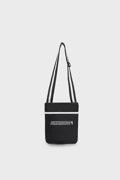 Чоловіча чорна сумка SMASH Bikkembergs OS BKBO00544P - изображение 2