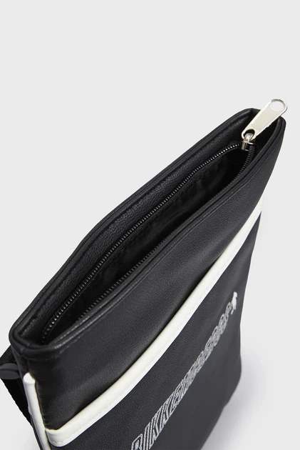 Чоловіча чорна сумка SMASH Bikkembergs OS BKBO00544P - изображение 5