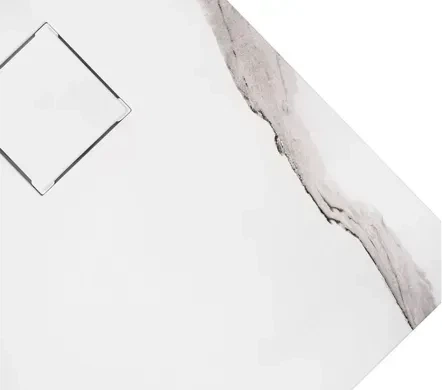 Душовий піддон REA MAGNUM 80x100 CARRARA WHITE - изображение 3