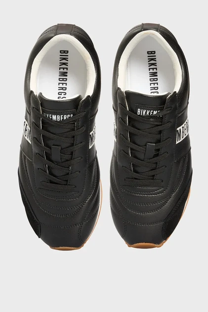 Чоловічі чорні кросівки Soccer M Bikkembergs 41 19137/CP - Фото 4 Чоловічі чорні кросівки Soccer M Bikkembergs 41 19137/CP - изображение 4