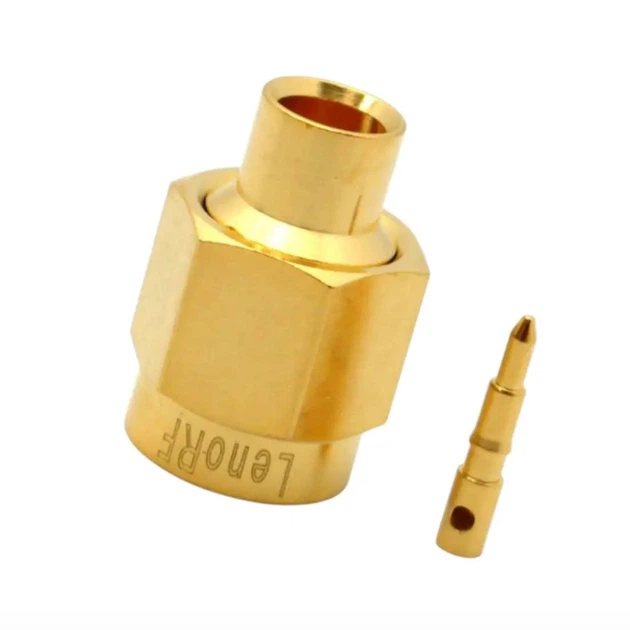Инженерный SMA Plug 1шт для RG402 Leno RF (КНР) высокоточный разъем для надежного подключения в ВЧ и микроволновых системах - изображение 10