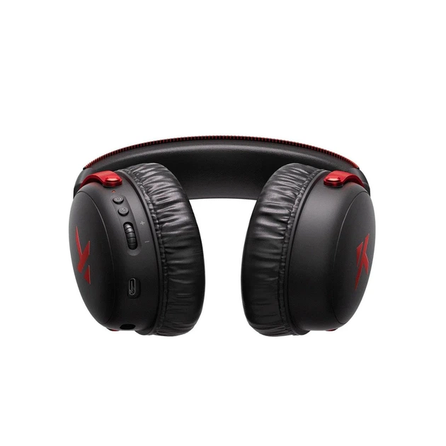 MCHOSE V9 PRO Бездротові Геймерські Навушники Black Red - Фото 4 MCHOSE V9 PRO Бездротові Геймерські Навушники Black Red - зображення 4