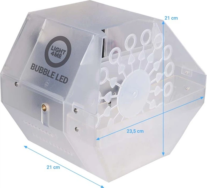 Wytwornica baniek mydlanych Light4Me BUBBLE LED (5908249800243) - obraz 8
