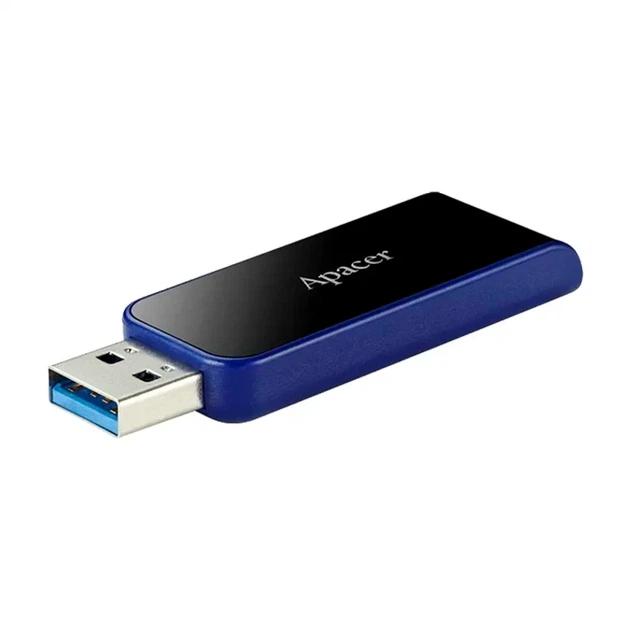 USB флешка Apacer AH356 64Гб для зберігання даних з високою швидкістю передачі USB 3.2 чорна - зображення 4