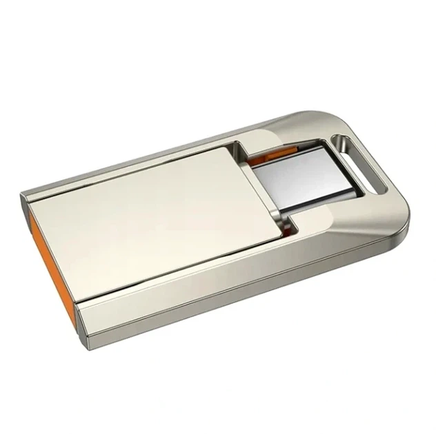 Флеш-накопитель USB 3.0 Type-C 16GB Hoco UD17 металл для ноутбуков и смартфонов - Фото 3 Флеш-накопитель USB 3.0 Type-C 16GB Hoco UD17 металл для ноутбуков и смартфонов - изображение 3