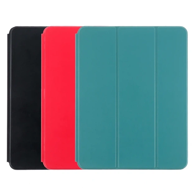 Чохол Smart Case для iPad Pro 11 дюймів 2024 чохол-книжка з TPU та шкірозамінника темно-синій для захисту та зручності використання - зображення 2