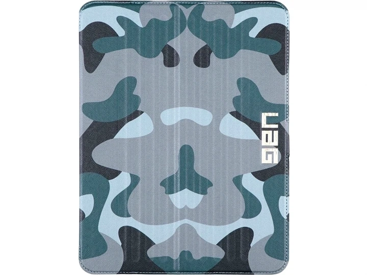Чехол UAG Metropolis для iPad Mini 2024 6 2021 защитный чехол-книжка с функцией подставки цвет Comuflage Green - изображение 4