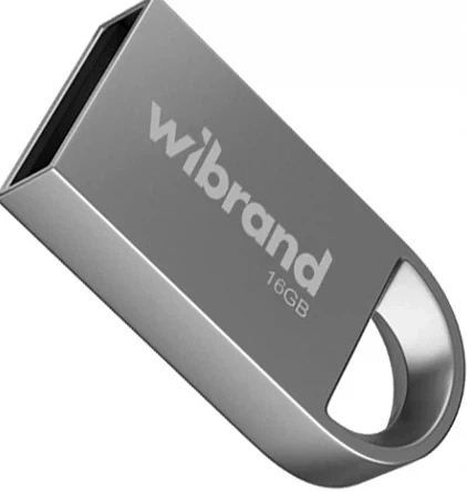 USB флешка Wibrand 16 Гб Lynx срібляста для зберігання даних та передачі інформації з USB 2.0 - Фото 3 USB флешка Wibrand 16 Гб Lynx срібляста для зберігання даних та передачі інформації з USB 2.0 - зображення 3