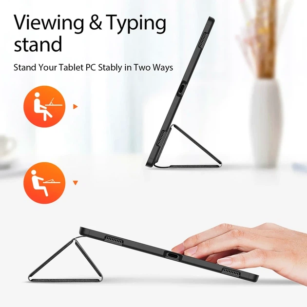 Чехол Dux Ducis Domo для Samsung Galaxy Tab S10 Ultra S9 Ultra S8 Ultra с подставкой и защитой от повреждений - Фото 8 Чехол Dux Ducis Domo для Samsung Galaxy Tab S10 Ultra S9 Ultra S8 Ultra с подставкой и защитой от повреждений - изображение 8
