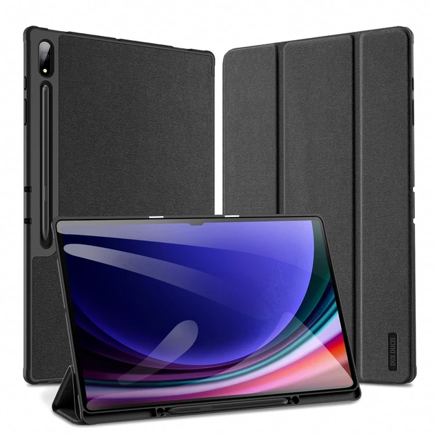 Чехол Dux Ducis Domo для Samsung Galaxy Tab S10 Ultra S9 Ultra S8 Ultra с подставкой и защитой от повреждений - Фото 4 Чехол Dux Ducis Domo для Samsung Galaxy Tab S10 Ultra S9 Ultra S8 Ultra с подставкой и защитой от повреждений - изображение 4