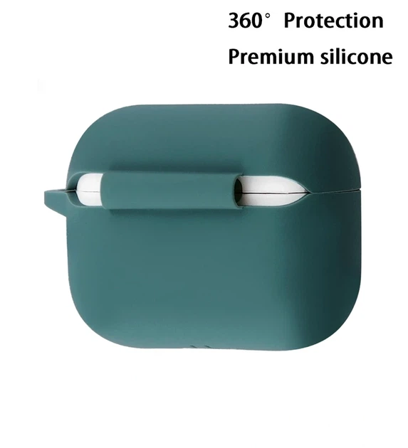 Футляр силіконовий чохол Samsung Buds FE Buds 2 Buds 2 Pro Buds Live захисний зелений 55.Pine green - Фото 6 Футляр силіконовий чохол Samsung Buds FE Buds 2 Buds 2 Pro Buds Live захисний зелений 55.Pine green - зображення 6