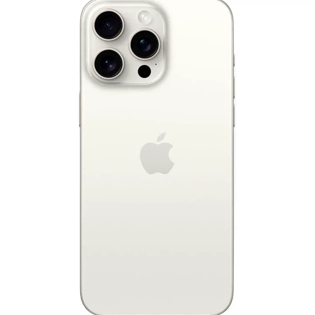 Муляж iPhone 15 Pro Max для демонстрації вітрин навчання аксесуарів білий титан - Фото 5 Муляж iPhone 15 Pro Max для демонстрації вітрин навчання аксесуарів білий титан - зображення 5