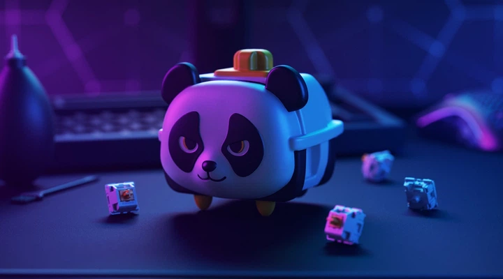 Figurka Glorious Switch Toy Figur Panda (GLO-TOY-PANDA) - obraz 2