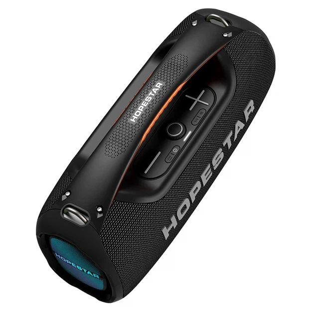 Портативная Bluetooth колонка 100W 18000mAh IPX6 черный Hopestar A60 для дома и активного отдыха - изображение 2