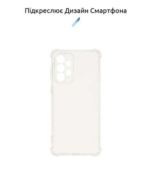 Чохол TPU Virgin Hard Full Camera для Infinix Hot 40 Pro прозорий із захистом камери - зображення 4