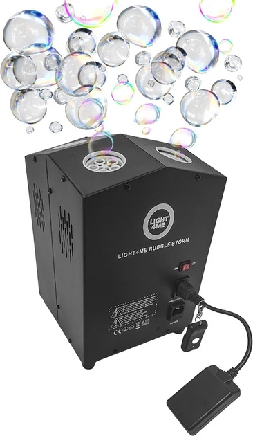 Wytwornica baniek mydlanych Light4Me BUBBLE STORM (5908249818316) - obraz 2