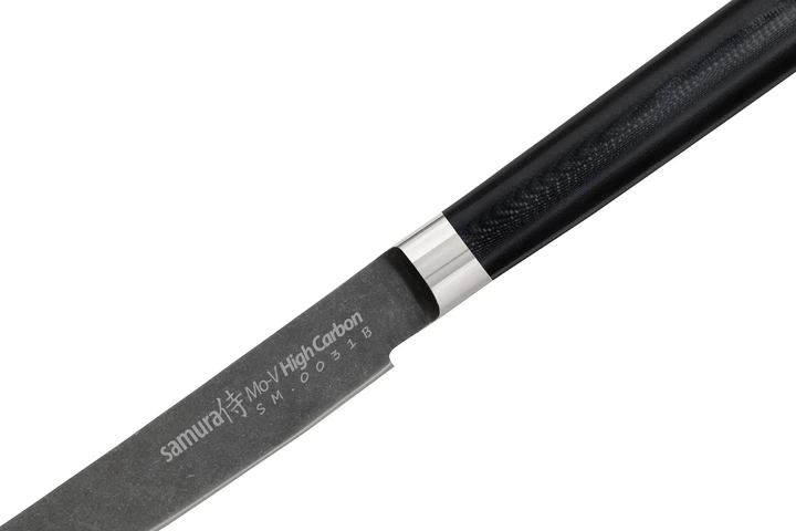 Кухонний ніж Samura Mo-V для стейка 120 мм Stonewash (SM-0031B) - зображення 4