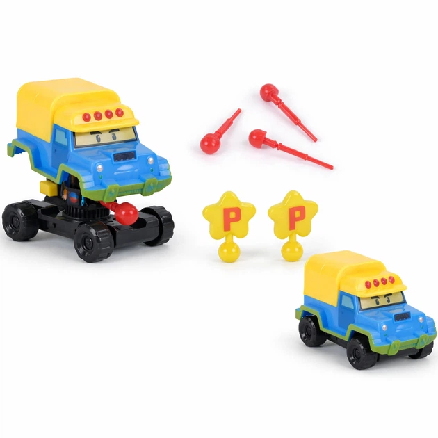 Робокар Поли Почер Robocar Poli Poacher, детская игрушка трансформер для мальчиков с ракетами и дорожными знаками - Фото 1 Робокар Поли Почер Robocar Poli Poacher, детская игрушка трансформер для мальчиков с ракетами и дорожными знаками - изображение 1