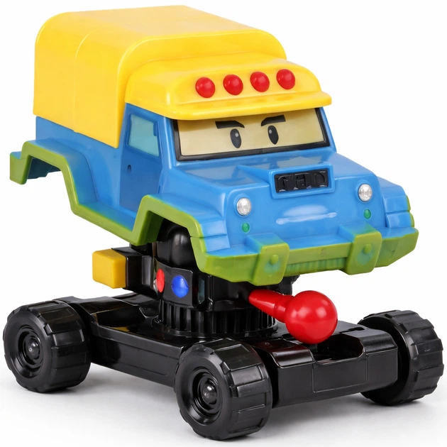 Робокар Поли Почер Robocar Poli Poacher, детская игрушка трансформер для мальчиков с ракетами и дорожными знаками - Фото 4 Робокар Поли Почер Robocar Poli Poacher, детская игрушка трансформер для мальчиков с ракетами и дорожными знаками - изображение 4