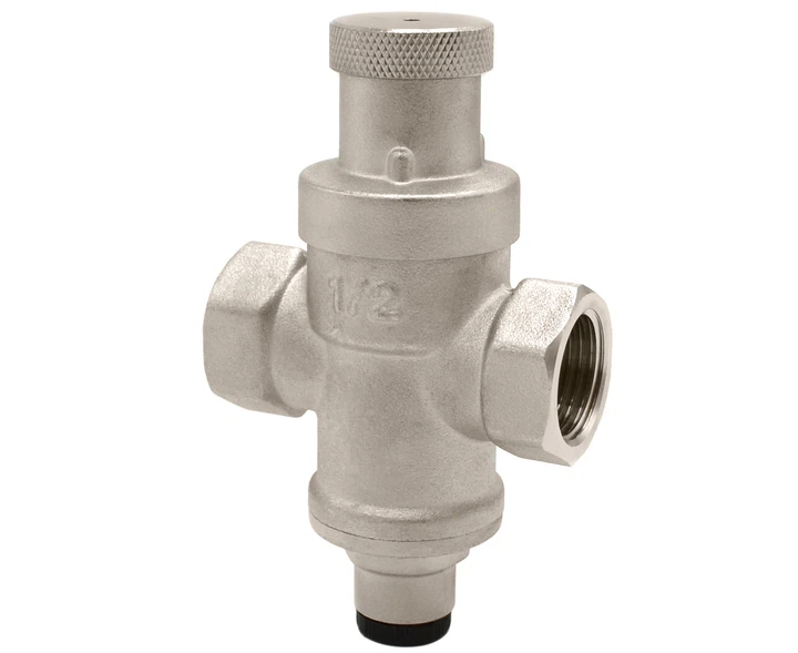 Редуктор тиску води Thermo Alliance Standart 1/2" (1–6 бар), з манометром, поршневий, SF241W15 - зображення 3