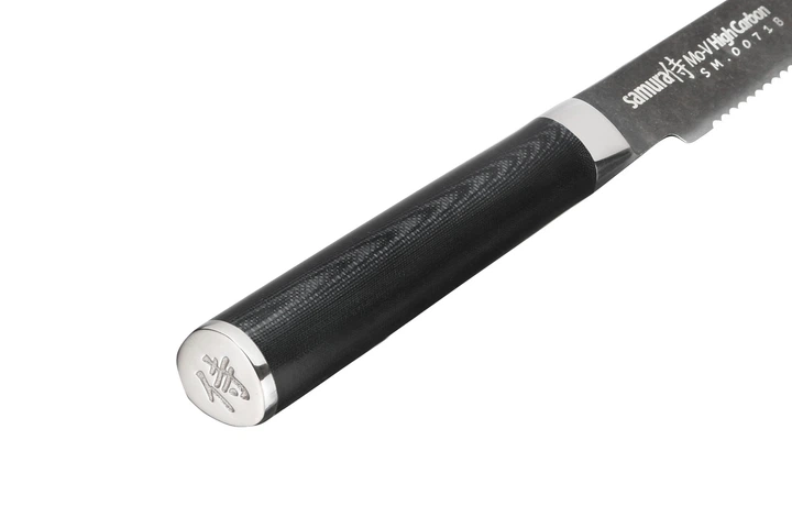 Нож кухонный для томатов 120 мм Samura MO-V Stonewash (SM-0071B) - изображение 3