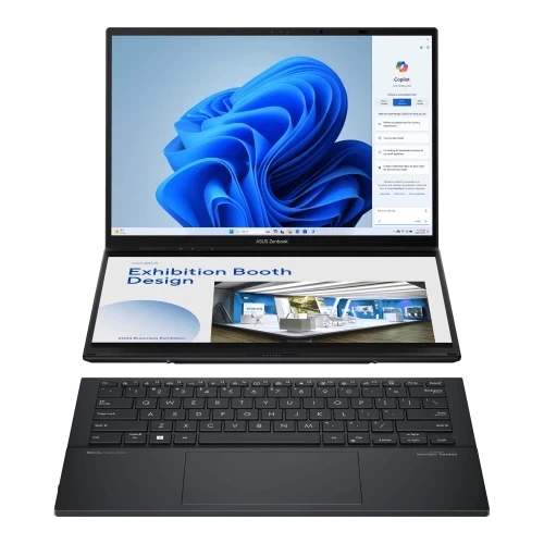 Ноутбук 14" Asus Zenbook Duo UX8406CA-QL047X,U9-285H, 32Gb, 2Tb, UMA, Win11P (90NB14X1-M001P0) - Фото 1 Ноутбук 14" Asus Zenbook Duo UX8406CA-QL047X,U9-285H, 32Gb, 2Tb, UMA, Win11P (90NB14X1-M001P0) - зображення 1